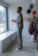 Load image into Gallery viewer, oliver spencer - Drawstring Trousers - Green - side

