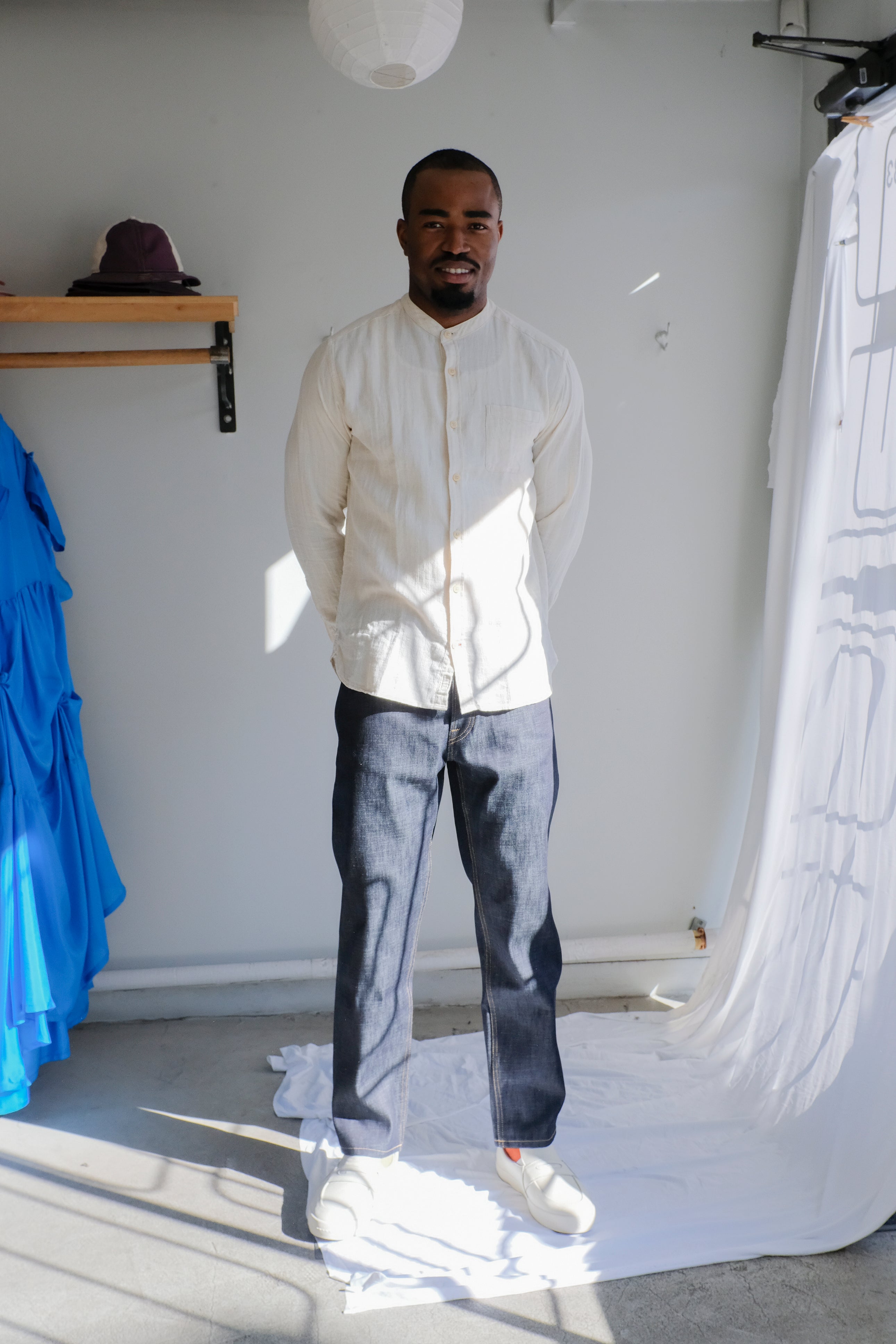 YMC - Tearaway Jean - Indigo - front