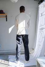 Load image into Gallery viewer, Oliver Spencer - Grandad Shirt - Cream - back
