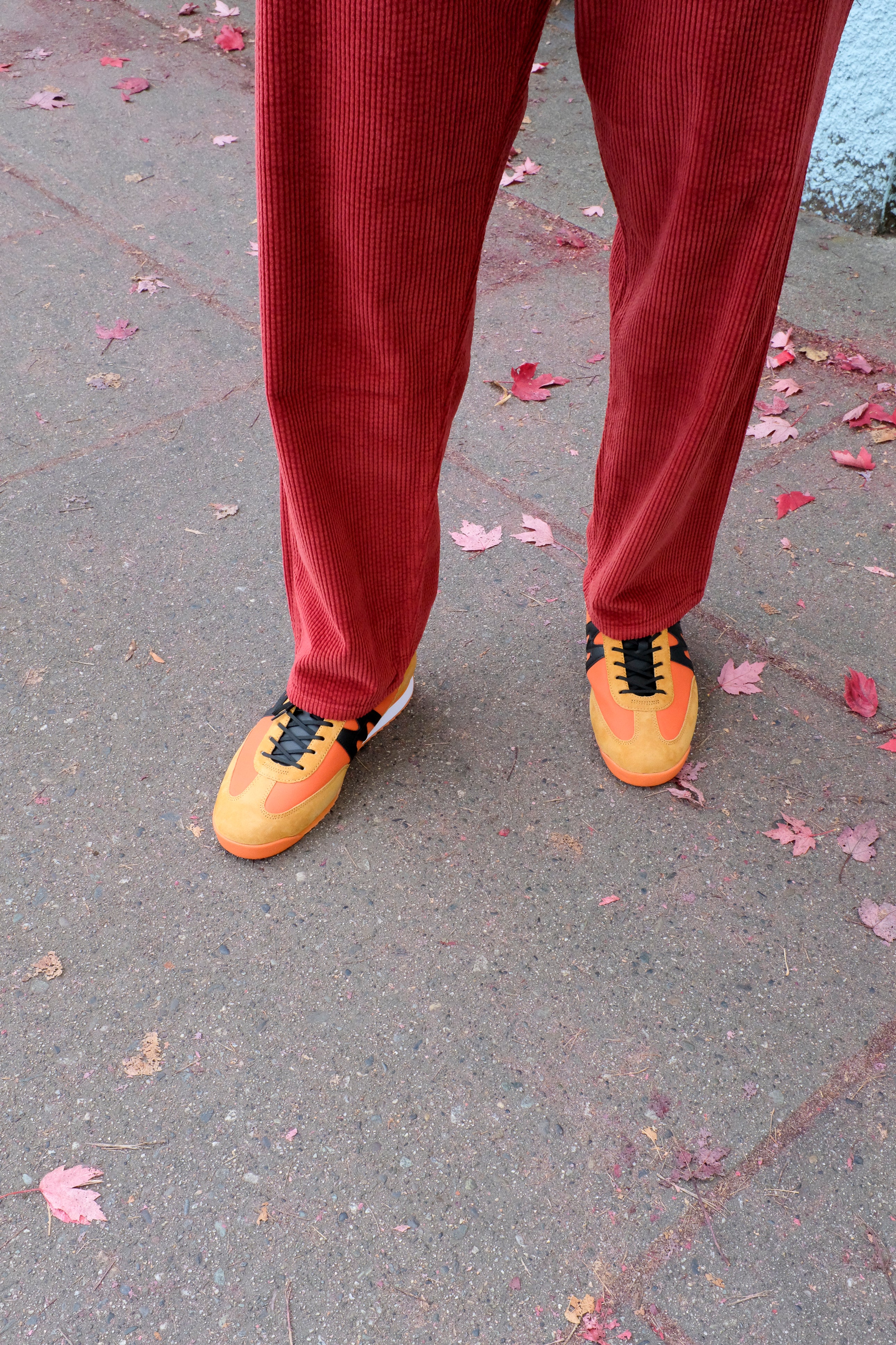 Mestari Sneaker - Jaffa Orange/Black