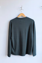 Load image into Gallery viewer, Oliver Spencer - Heavy Long Sleeve T-Shirt - Dark Green (Tavistock) - flat back
