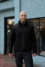 Load image into Gallery viewer, Oliver Spencer - Lambeth jacket - Black Canvas - front
