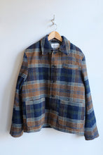 Load image into Gallery viewer, Oliver Spencer - Lambeth Jacket - Navy/Ginger (Staunton) - flat front
