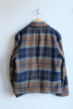 Load image into Gallery viewer, Oliver Spencer - Lambeth Jacket - Navy/Ginger (Staunton) - flat back
