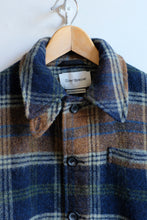 Load image into Gallery viewer, Oliver Spencer - Lambeth Jacket - Navy/Ginger (Staunton) - flat collar down
