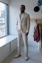Load image into Gallery viewer, oliver spencer - Fishtail Trousers - Sand - front
