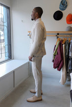 Load image into Gallery viewer, oliver spencer - Fishtail Trousers - Sand - side
