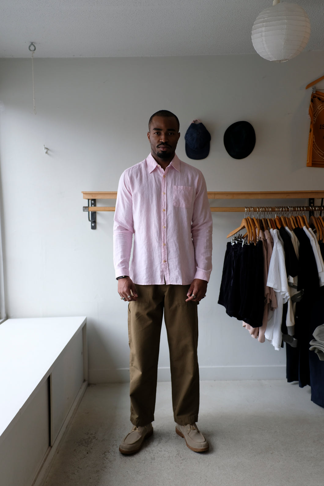Oliver Spencer - New York Special Shirt - Pink - front