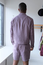 Load image into Gallery viewer, oliver spencer - Osborne Drawstring Shorts - Mauve - back
