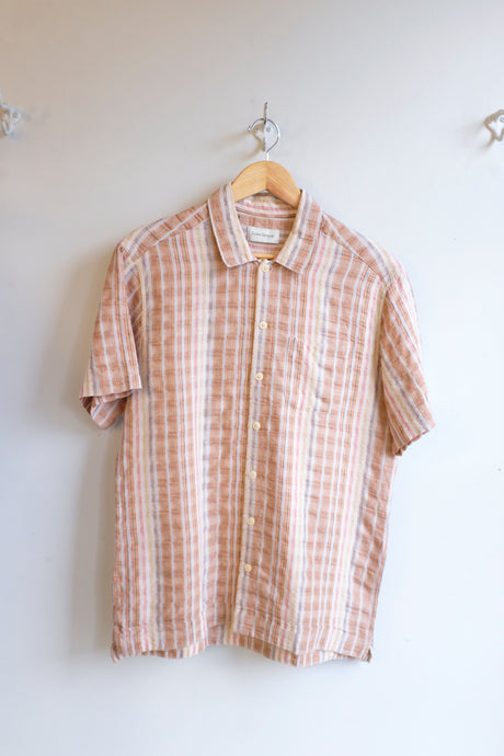 Oliver Spencer - Riviera Short Sleeve Shirt - Multi - front
