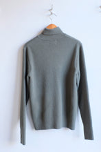 Load image into Gallery viewer, Oliver Spencer - Talbot Roll Neck Sweater - Sage Green (Hartwell) - flat back
