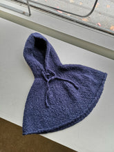 Load image into Gallery viewer, Paloma Wool Marina Knitted Hood &amp; Cape - Navy - front
