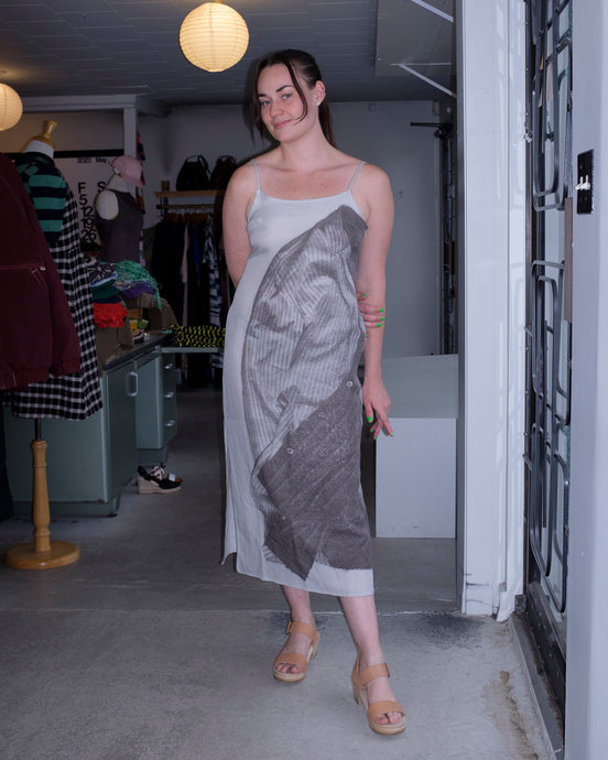 Paloma Wool - Petra Woven Dress - Grey - front