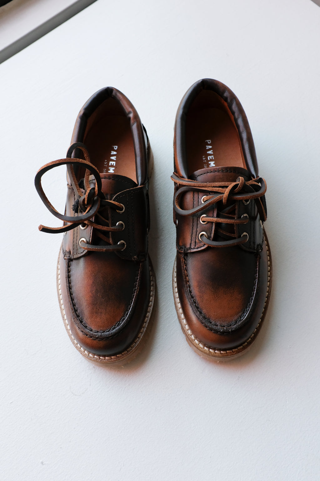 Pavement - Alvina Deck Loafer - Brown - front