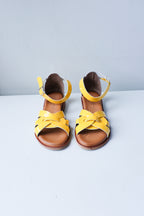 Pavement - Aretha Strappy Sandal - Yellow - front