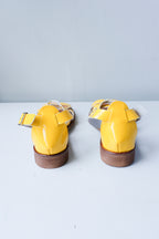 Pavement - Aretha Strappy Sandal - Yellow -back