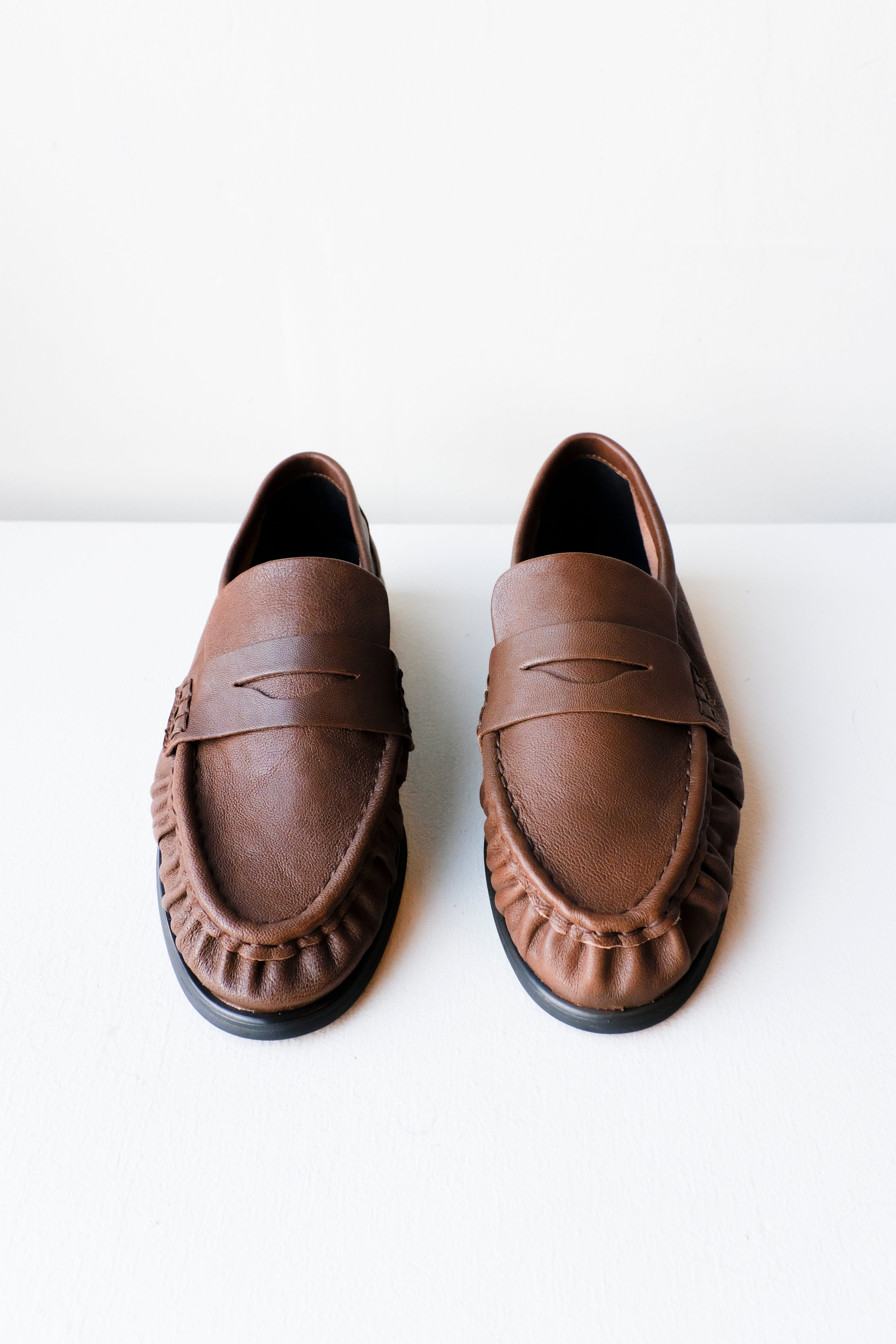 Pavement - Elmira Penny Loafer - Brown -
front