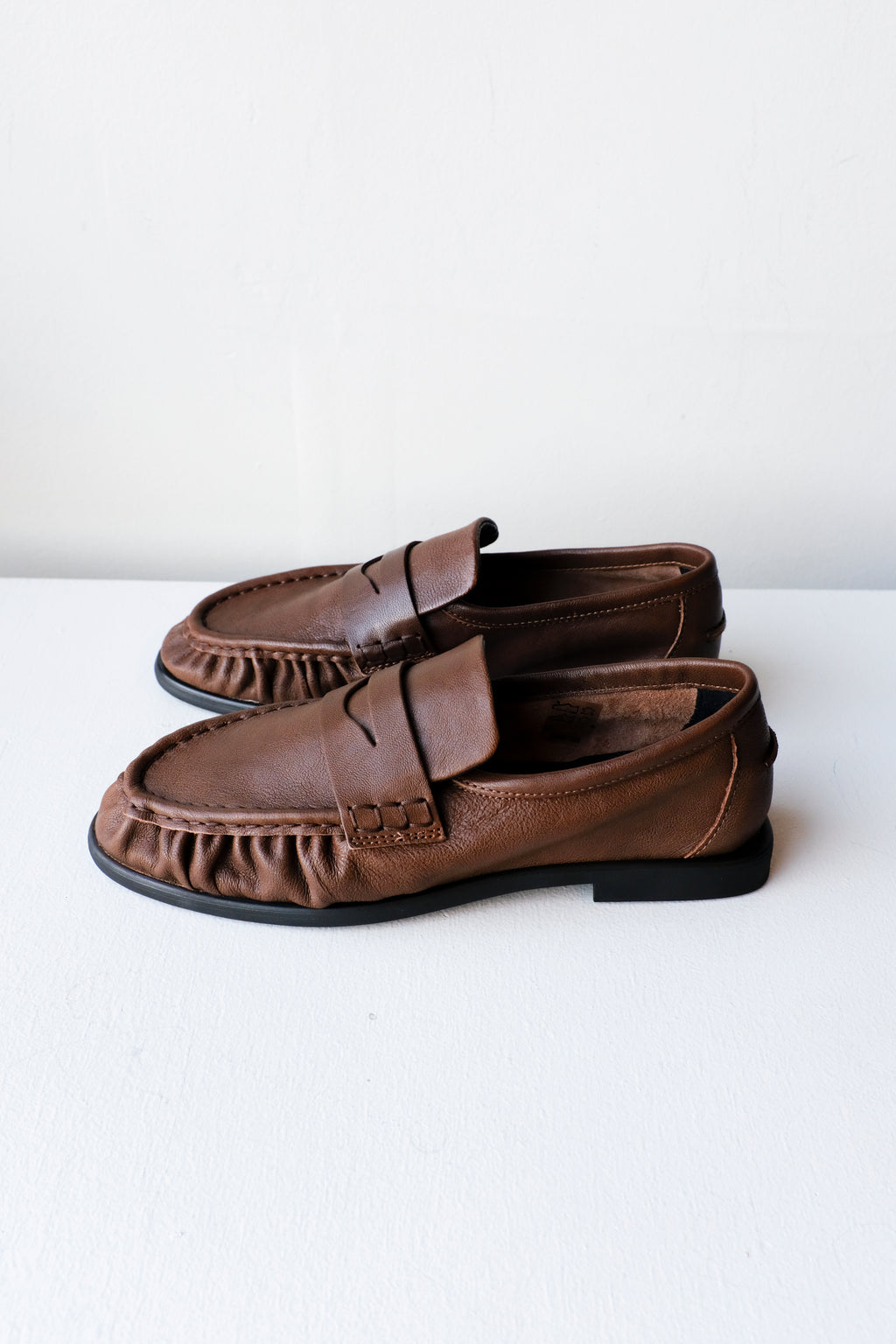 Pavement - Elmira Penny Loafer - Brown -side