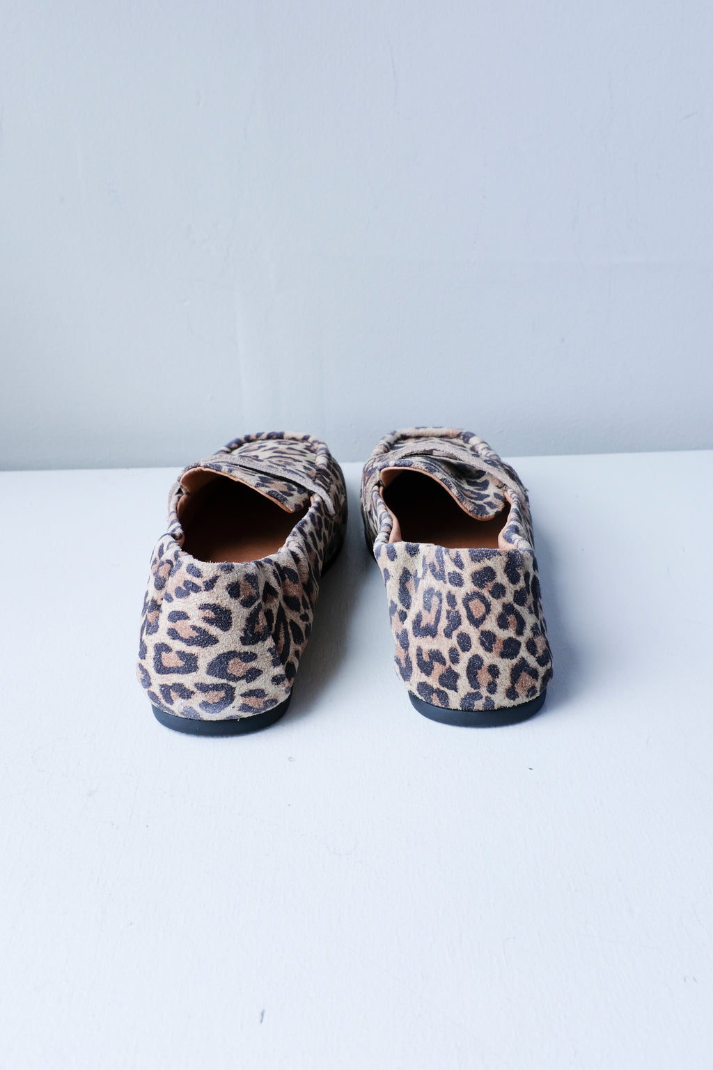 Pavement - Helios Loafer - Leopard Suede -back