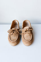 Pavement - Marin Boat Loafer - Taupe Suede - top front