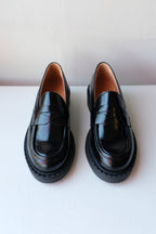 Pavement - Nayeli Patent Loafer - Black Polido - front