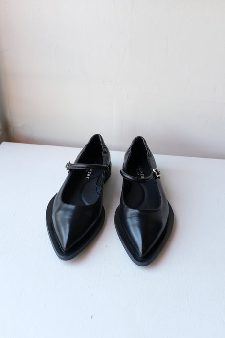 Pavement - Palma Mary Jane Flat - Black - front