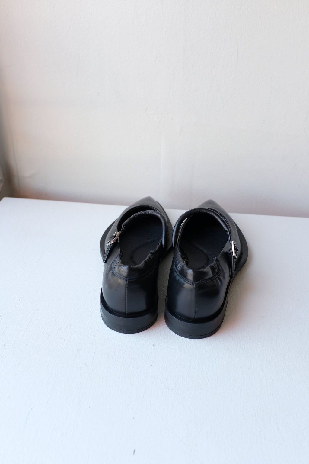 Pavement - Palma Mary Jane Flat - Black -back