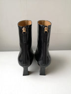 Reike Nen - Slim Lined Ankle Boots - Black