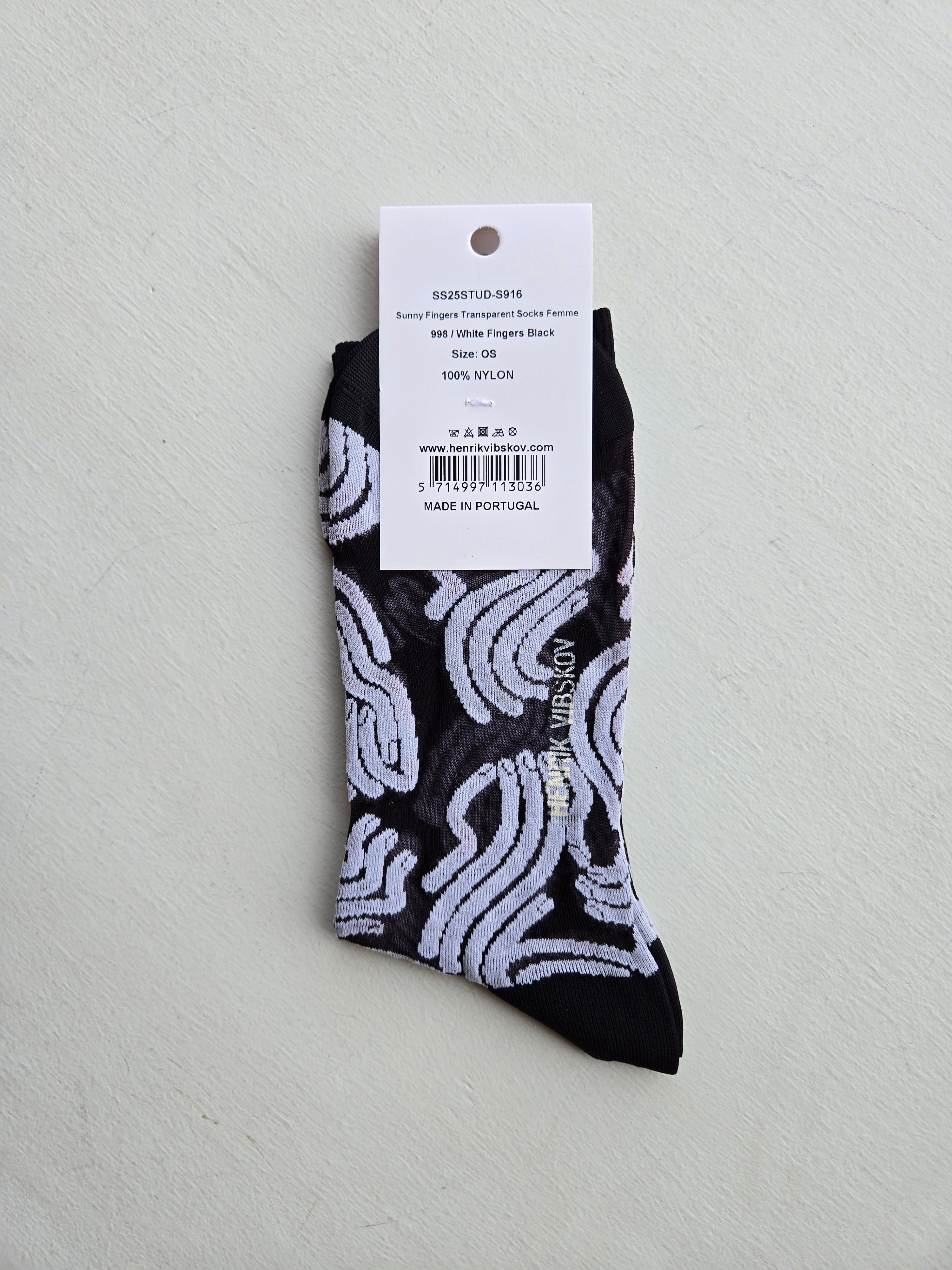 Sunny Fingers Transparent Socks Femme (36-40)