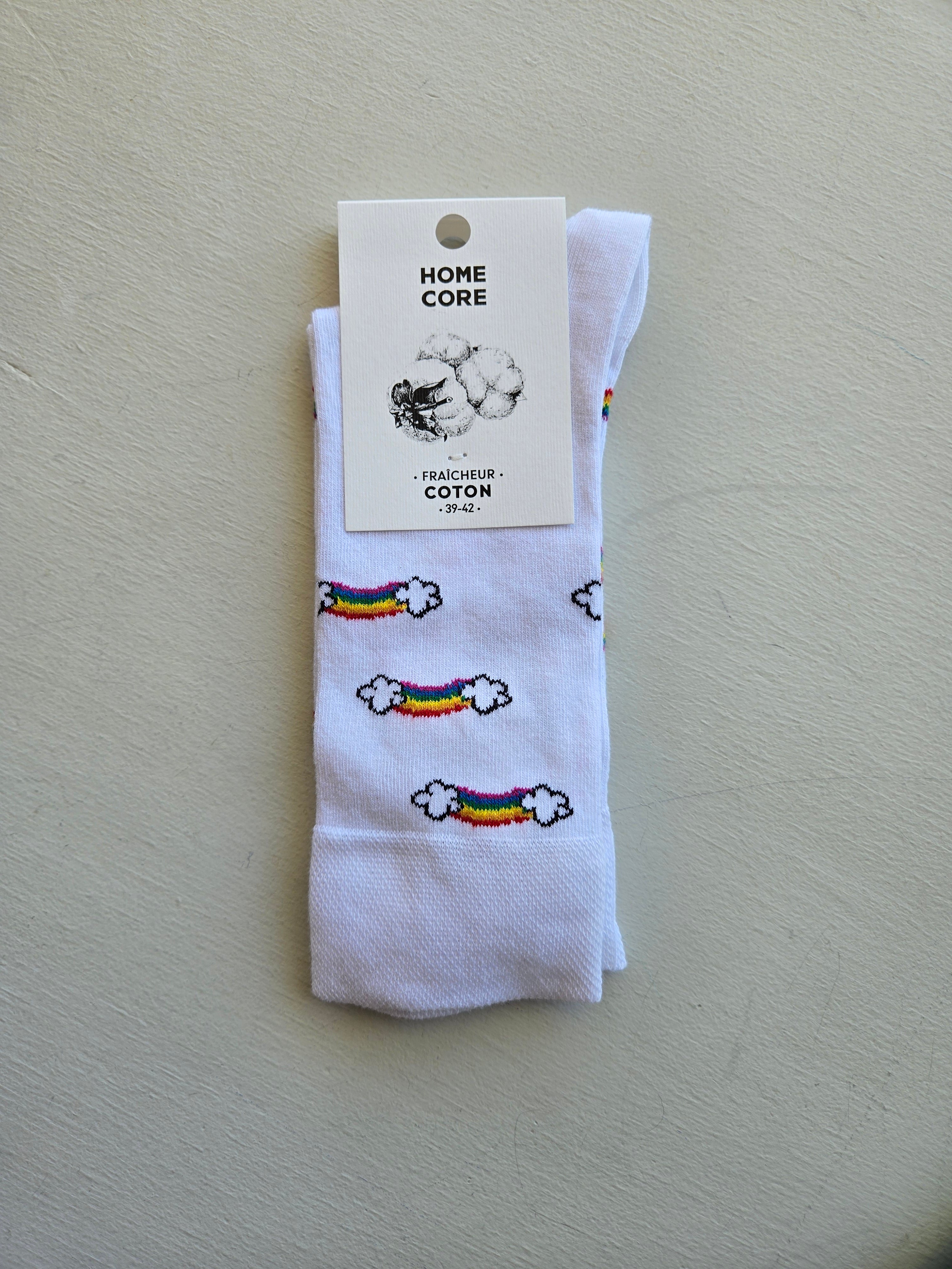 Fantasy Cotton Socks - Various Colours