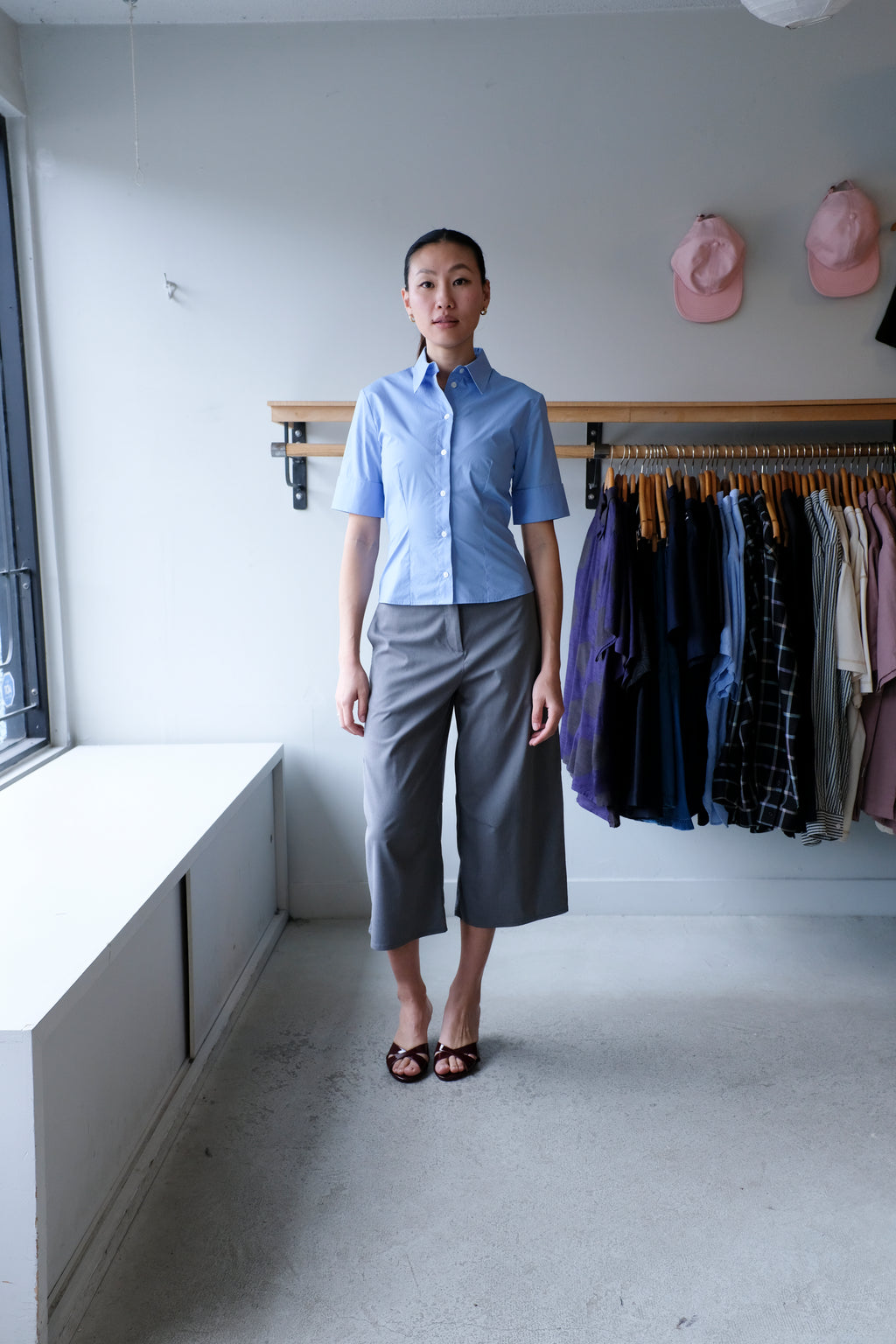 Sasky Short Sleeve Shirt - Bel Air Blue