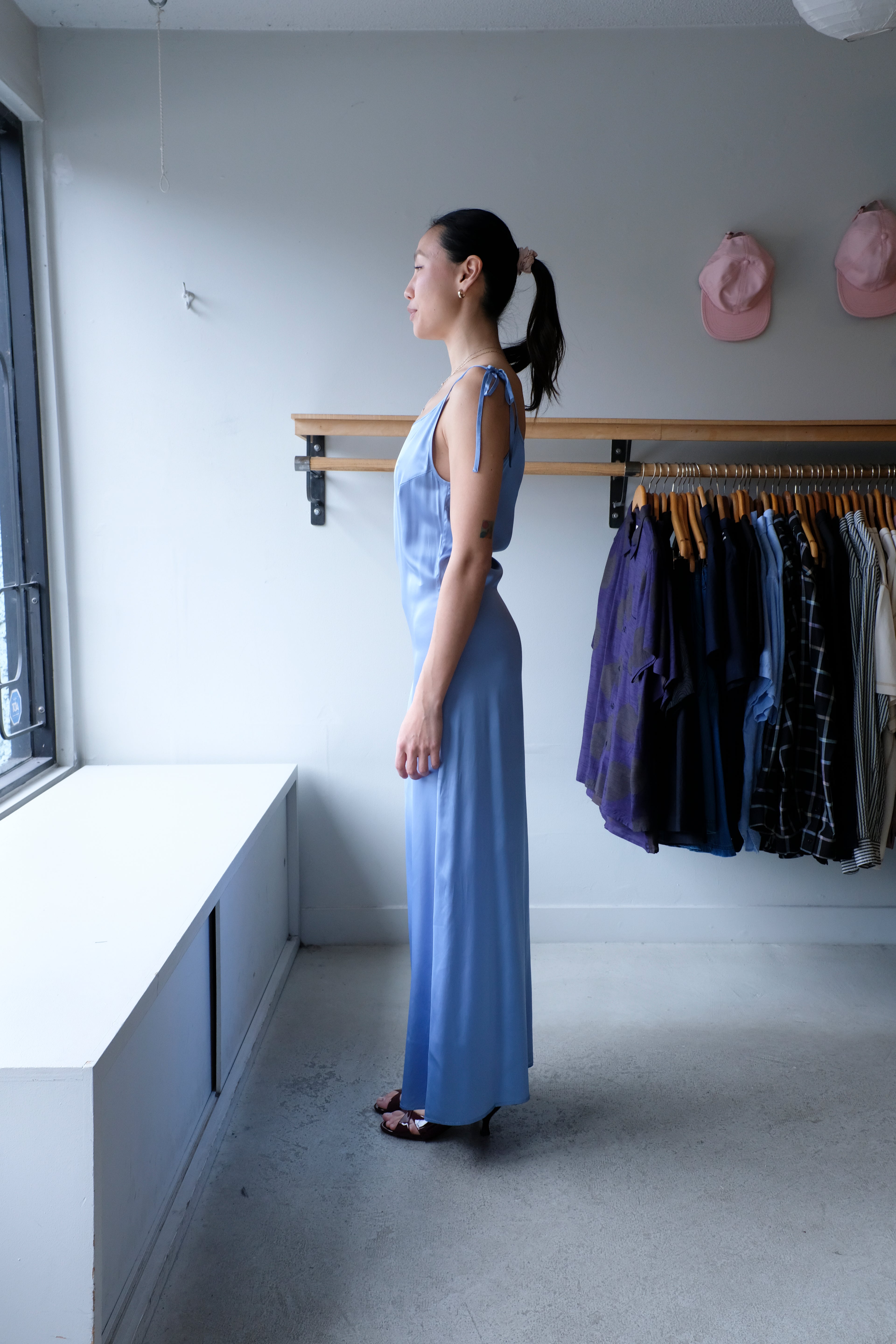 Sasinga Dress - Bel Air Blue