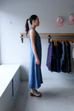 Saskylar Dress - Medium Denim Blue
