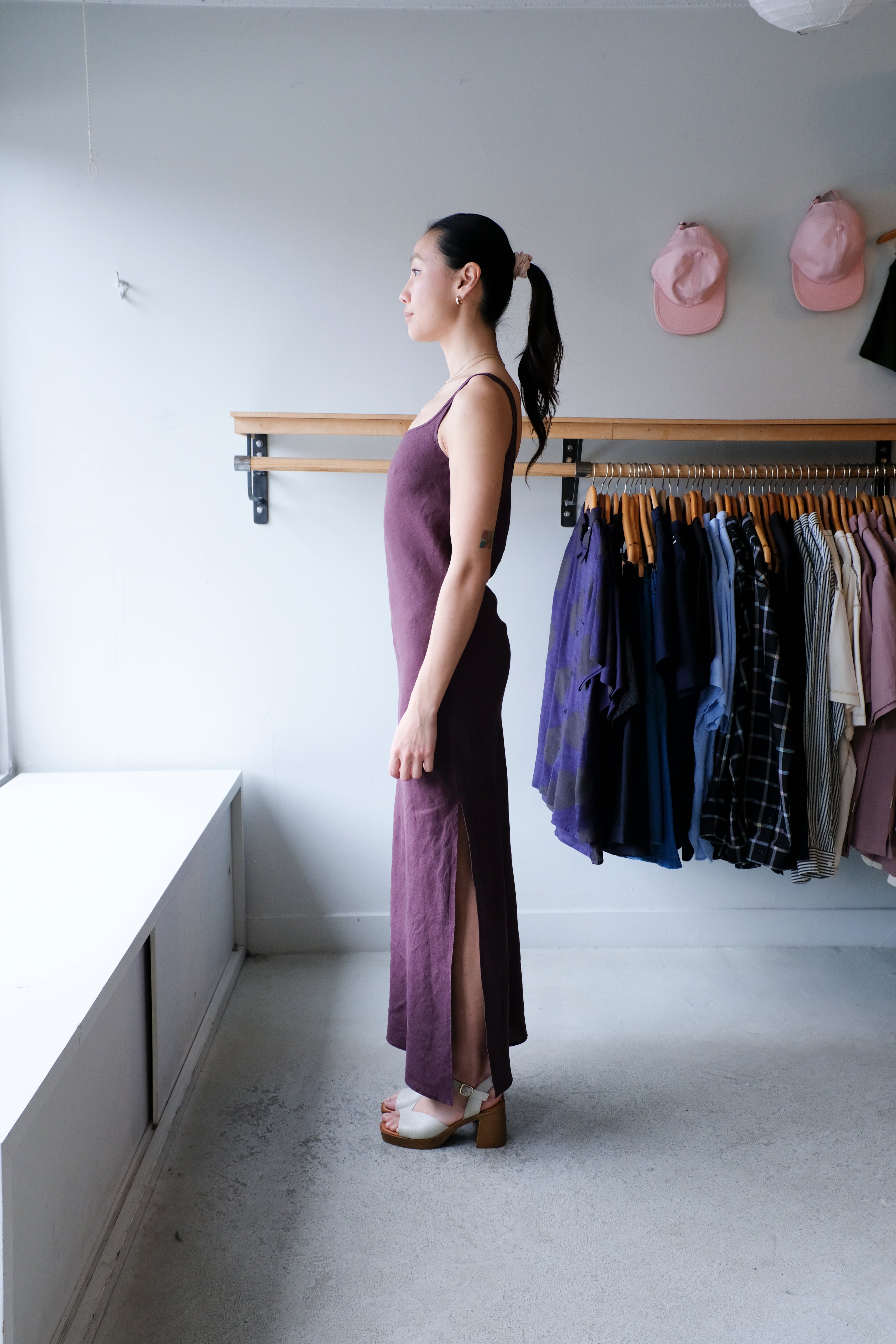 Sasunna Dress - Fudge Melange