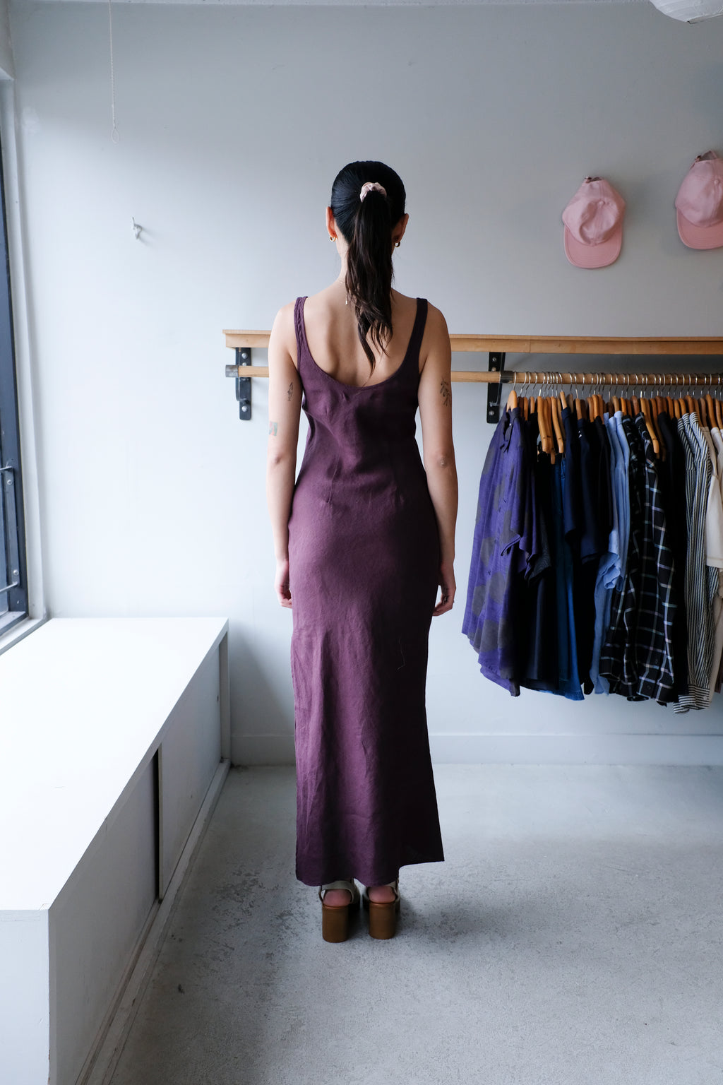 Sasunna Dress - Fudge Melange