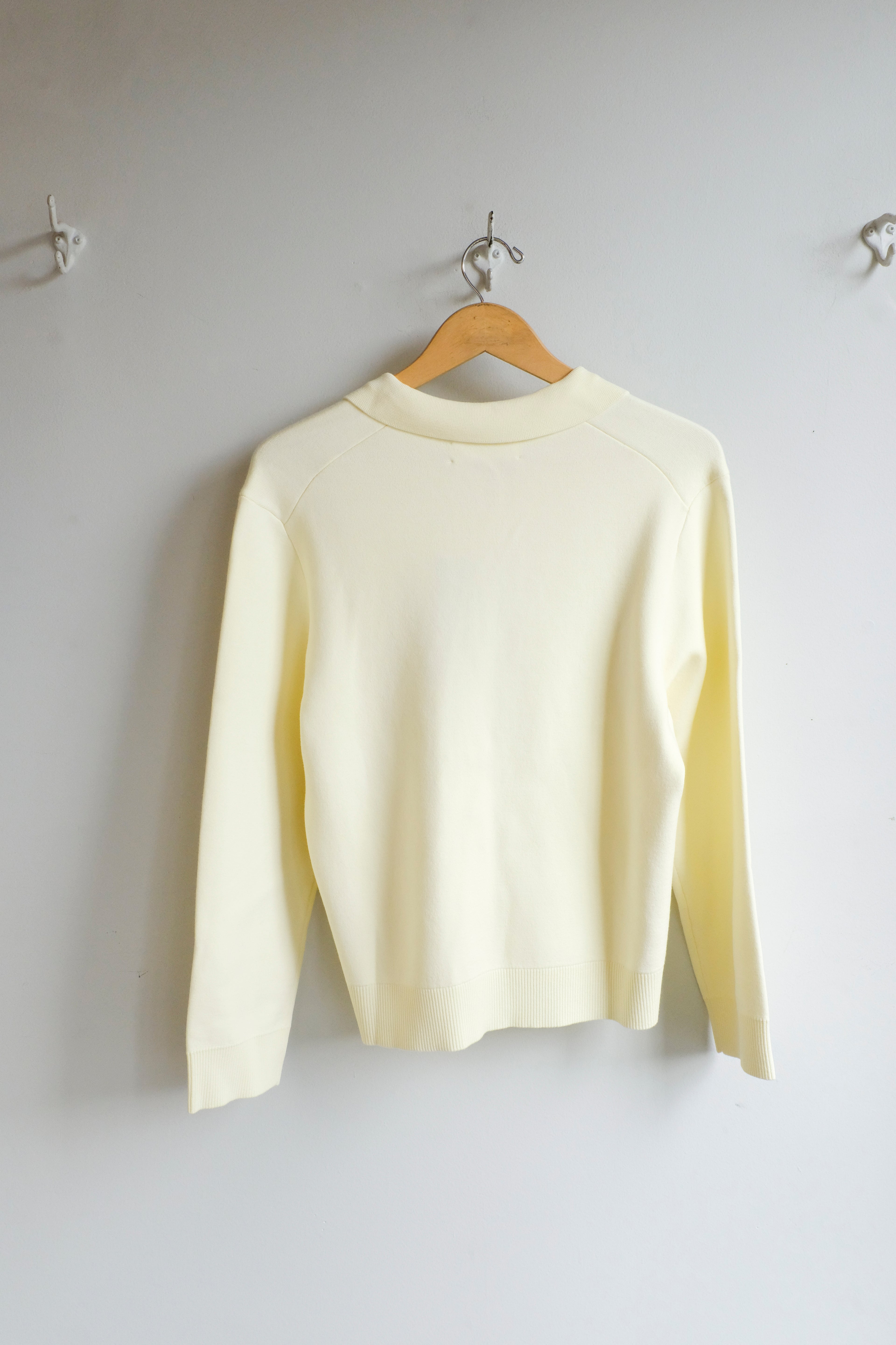 Samsoe Samsoe - Saanne Polo - Ethereal Green - flat back