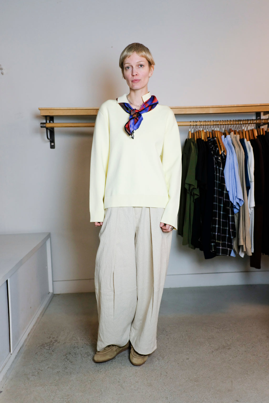 Samsoe Samsoe - Saanne Polo - Ethereal Green - Front