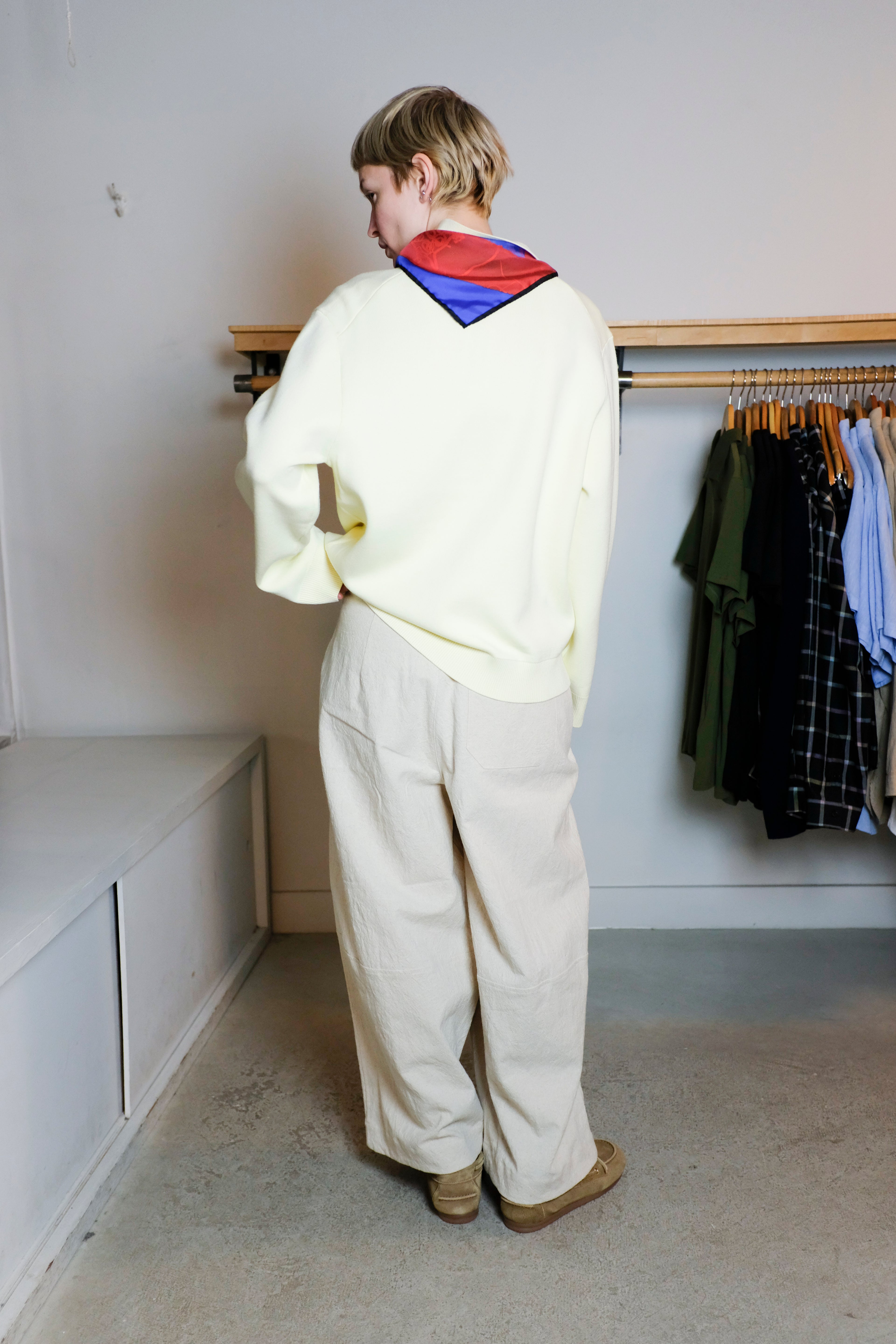 Samsoe Samsoe - Saanne Polo - Ethereal Green - Back