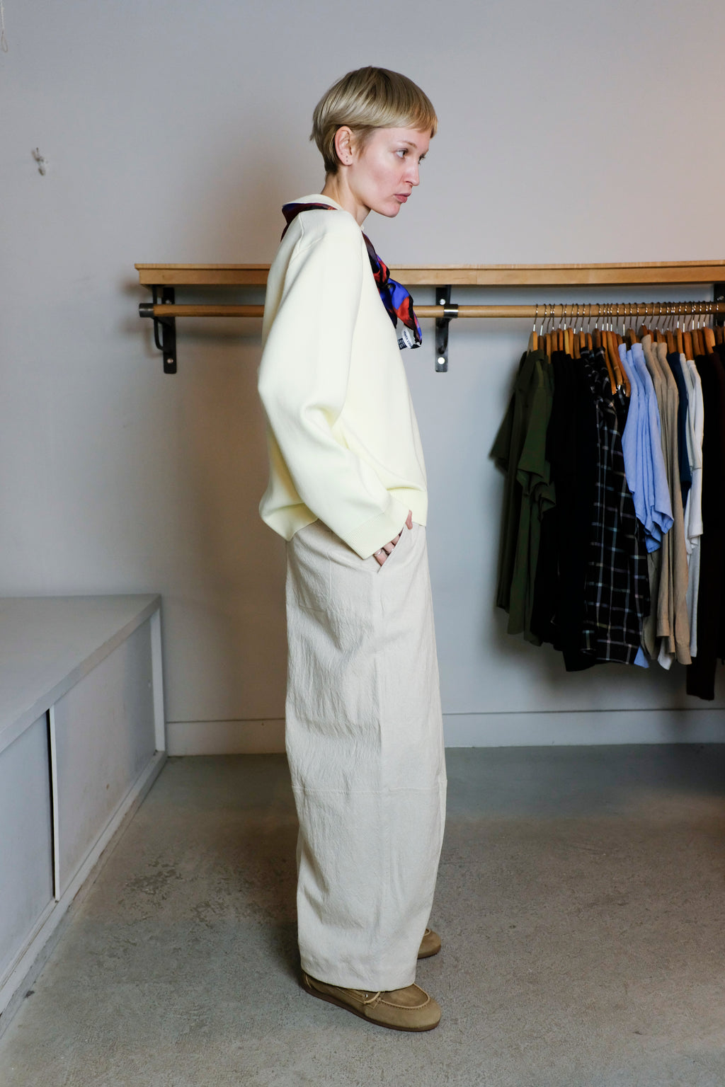 Samsoe Samsoe - Saanne Polo - Ethereal Green - Side