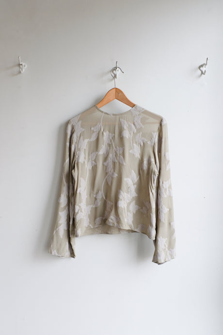 samsoe Samsoe - Samadda Blouse - Vetiver - flat front