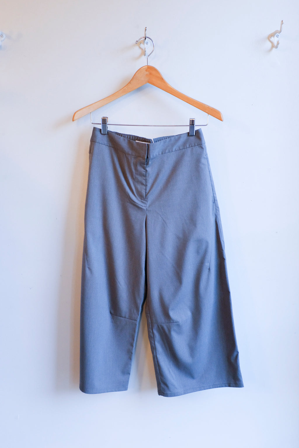 Samsoe Samsoe - Saroko Shorts - Gunmetal Melange - flat front