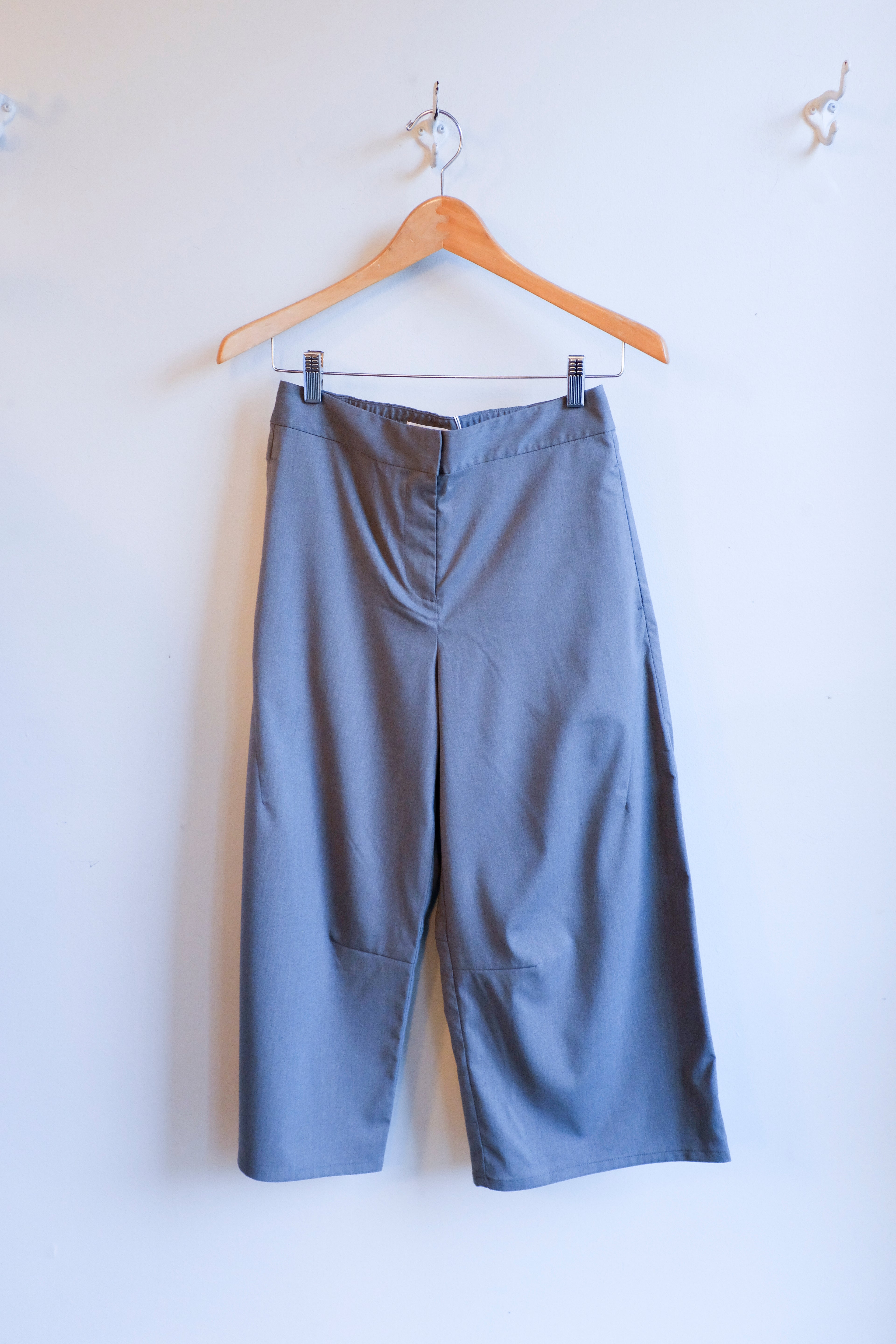 Samsoe Samsoe - Saroko Shorts - Gunmetal Melange - flat front