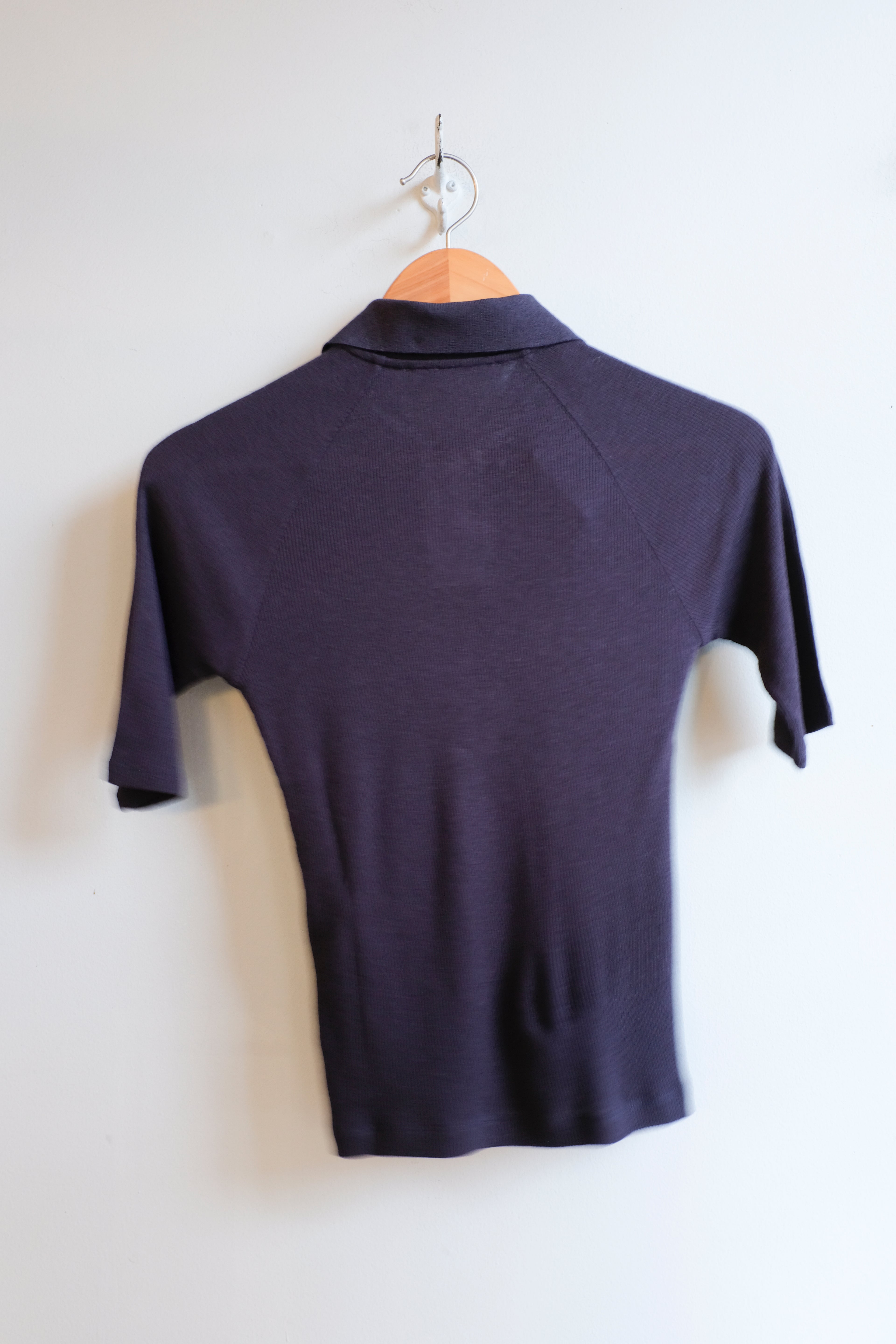 samsoe samsoe - Sasonnet Polo - Charcoal Art - flat back