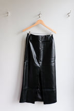 Samsoe Samsoe - Savanah Maxi Skirt - Black - flat back