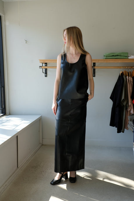 samsoe Samsoe -Sasummalo Top - Black - front