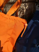 Load image into Gallery viewer, Samsoe Samsoe - Lara Shopper - Russet Orange - drawstring tie detail on the side
