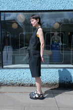 Load image into Gallery viewer, Samsoe Samsoe - Saramona Vest - Black Pinstripe - side
