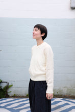 Load image into Gallery viewer, Samsoe Samsoe - Salee Sweater - Clear Cream - side
