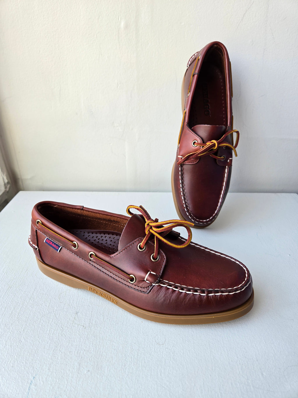 Sebago - Portland Waxed Dockside - Brown/Honey