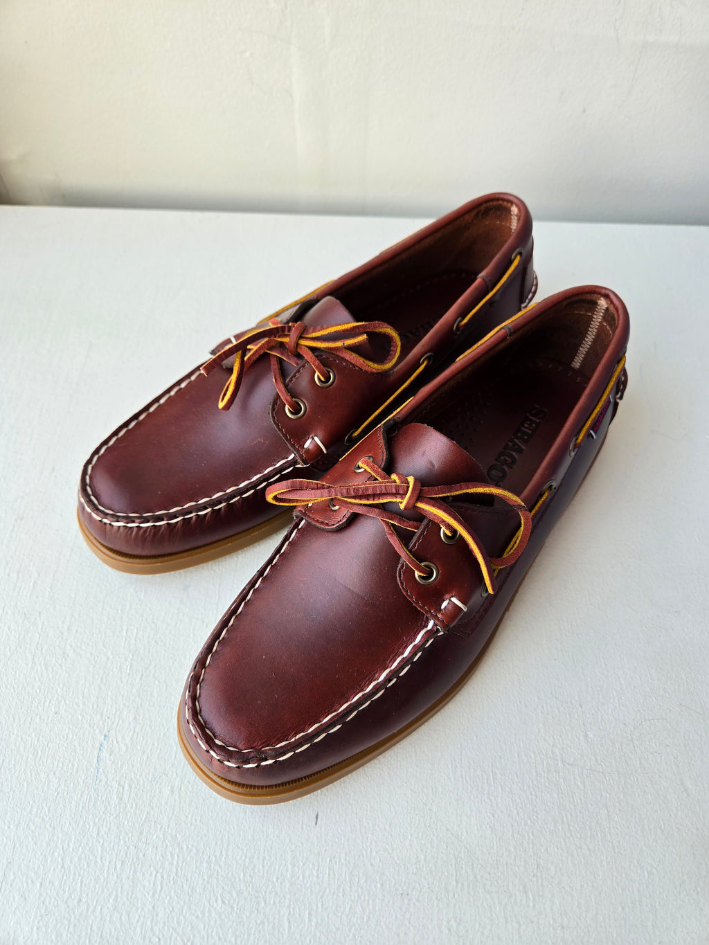 Sebago - Portland Waxed Dockside - Brown/Honey